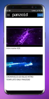 Panzoid - Intro Maker android App screenshot 2