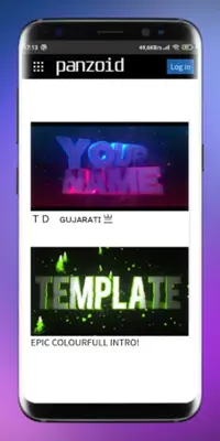 Panzoid - Intro Maker android App screenshot 3